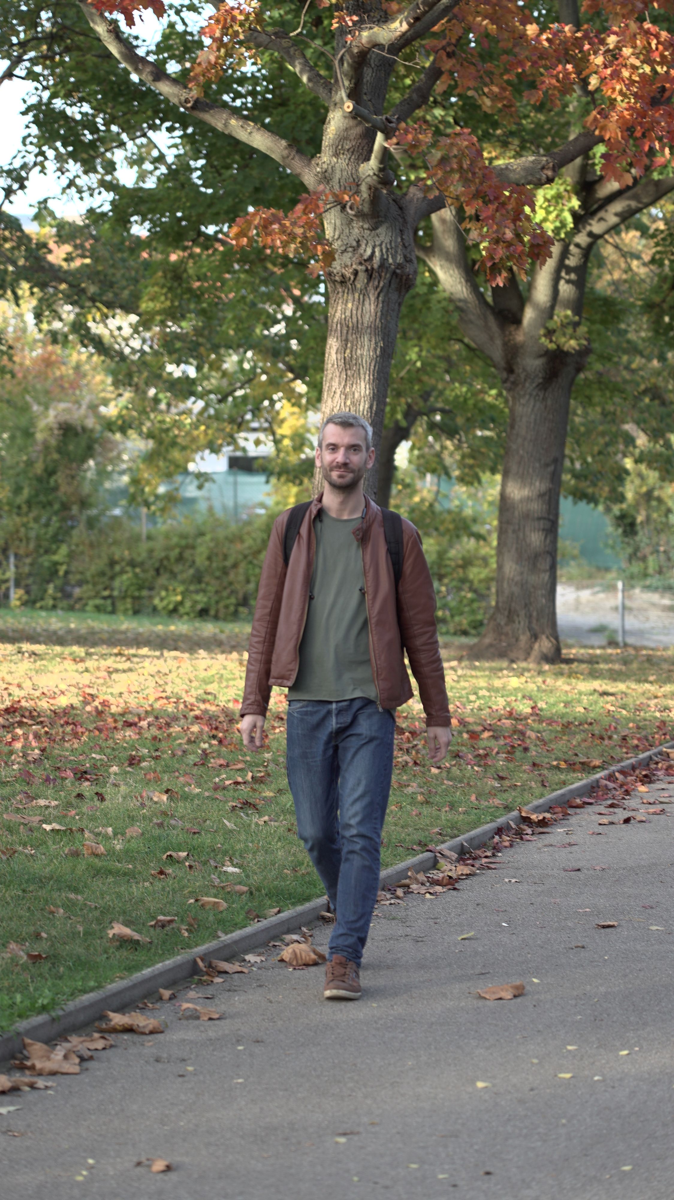 Während der Lockdowns wurde Mark zum Geher.