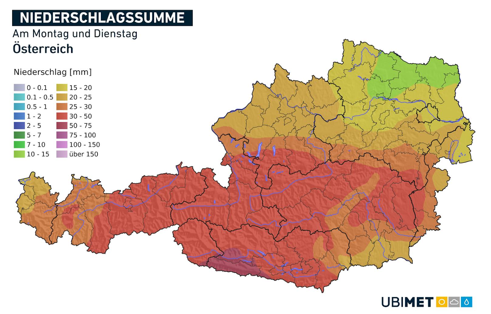 Niederschlagssumme