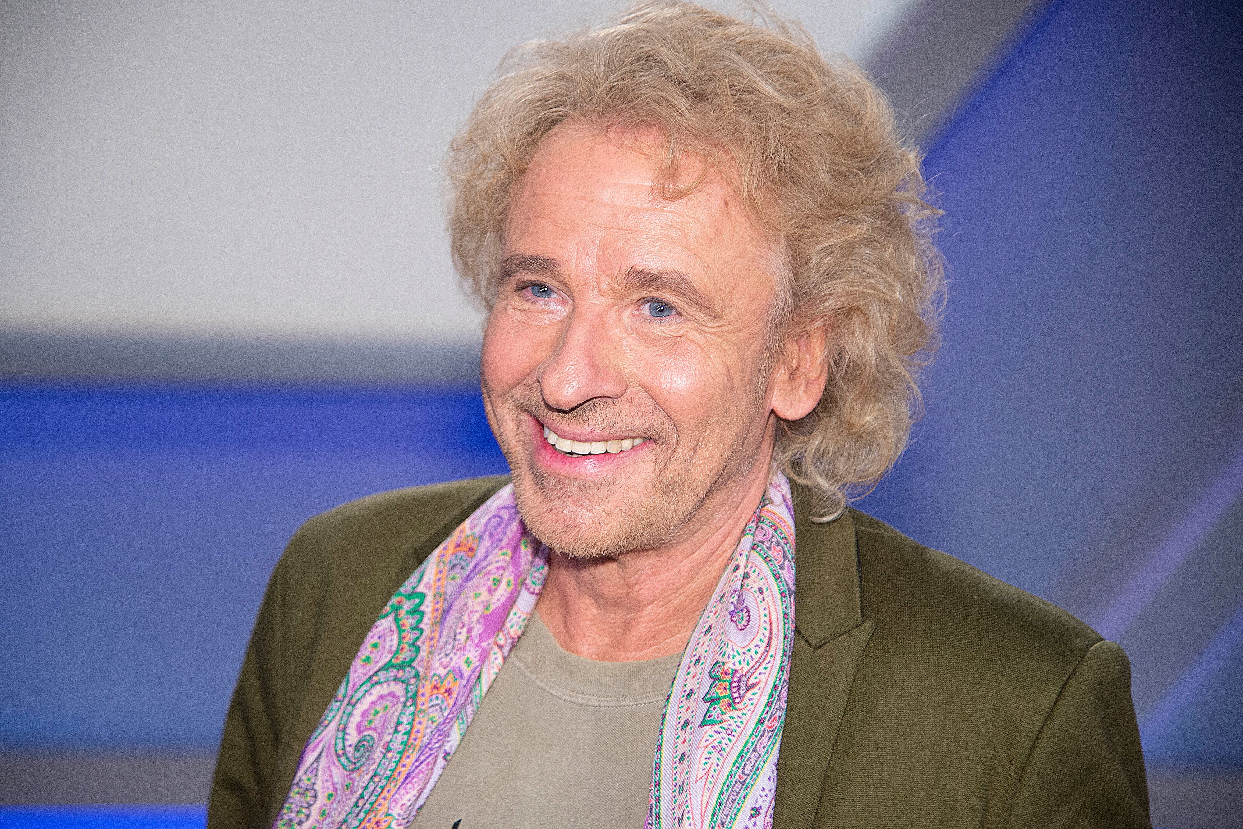 Entertainer Thomas Gottschalk sitzt wieder beim 