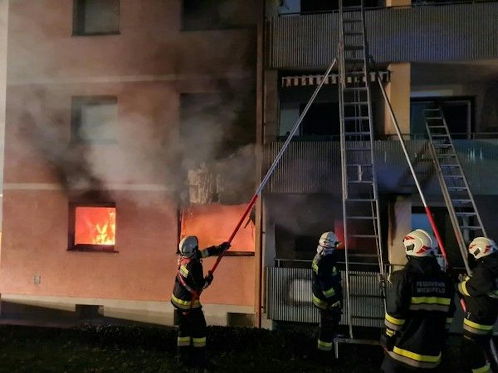 36 Wohnungen bei Brand in Traisen beschädigt