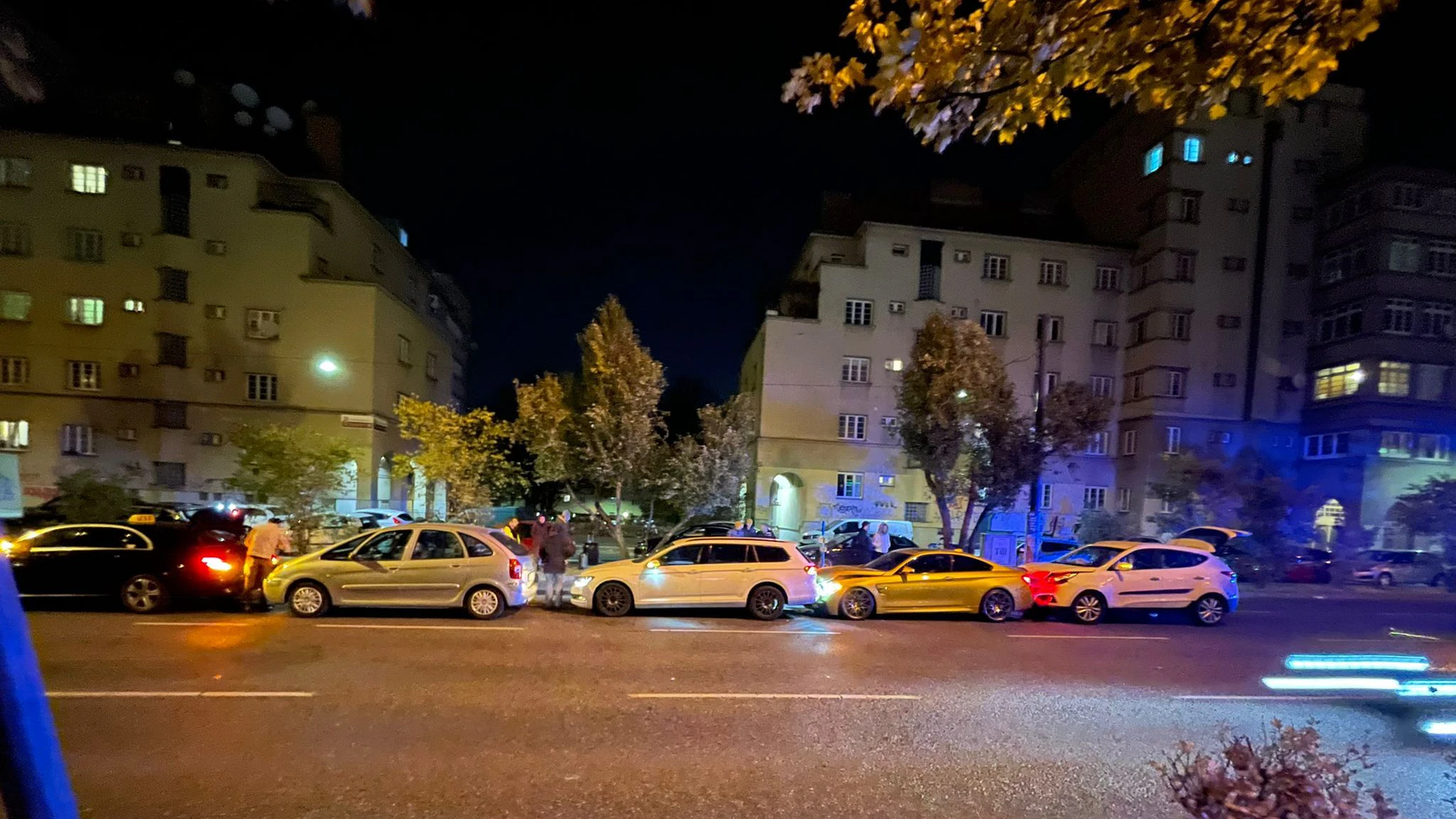 Massenchaos am Gürtel