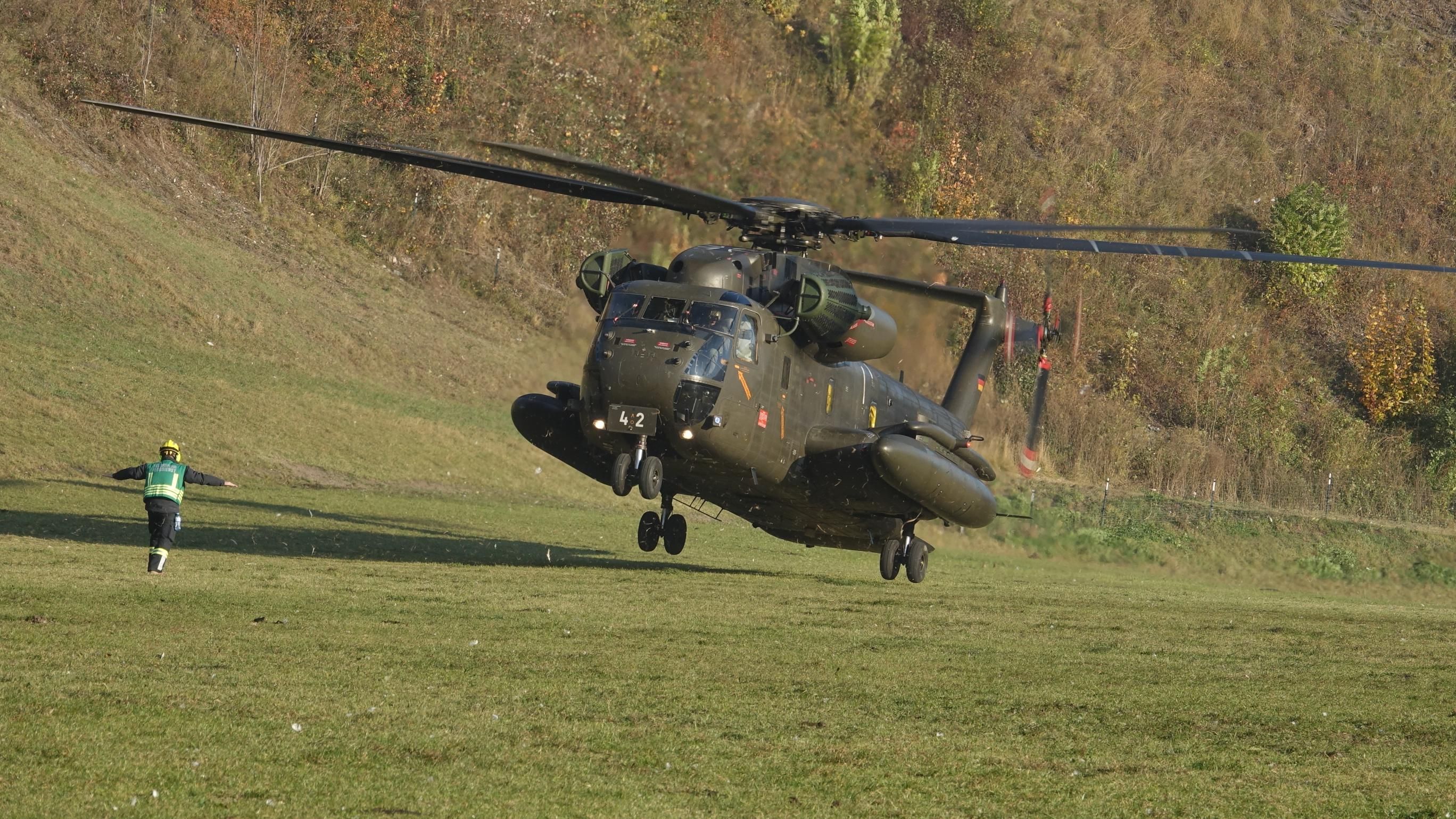 Deutsche Luftunterstützung ist eingetroffen