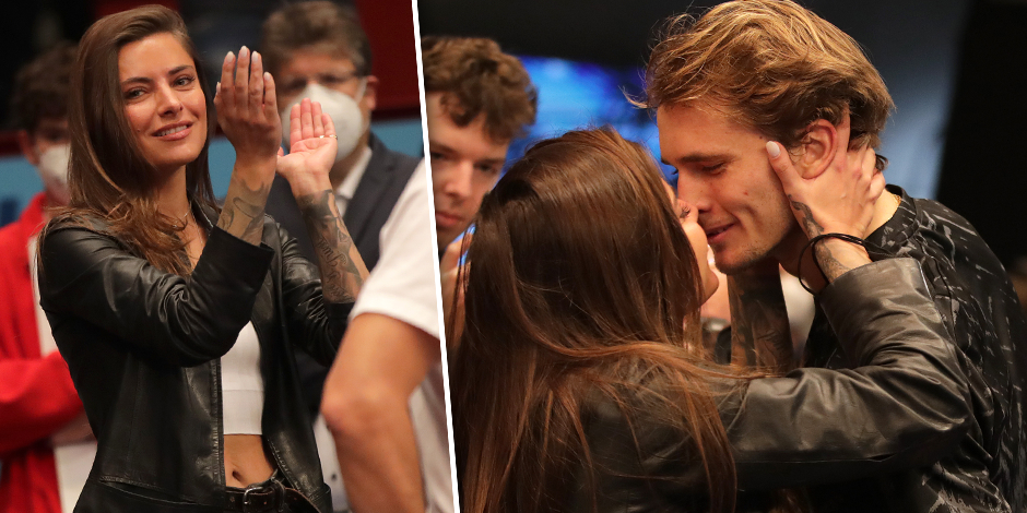 Sophia Thomalla und Alex Zverev in Wien.