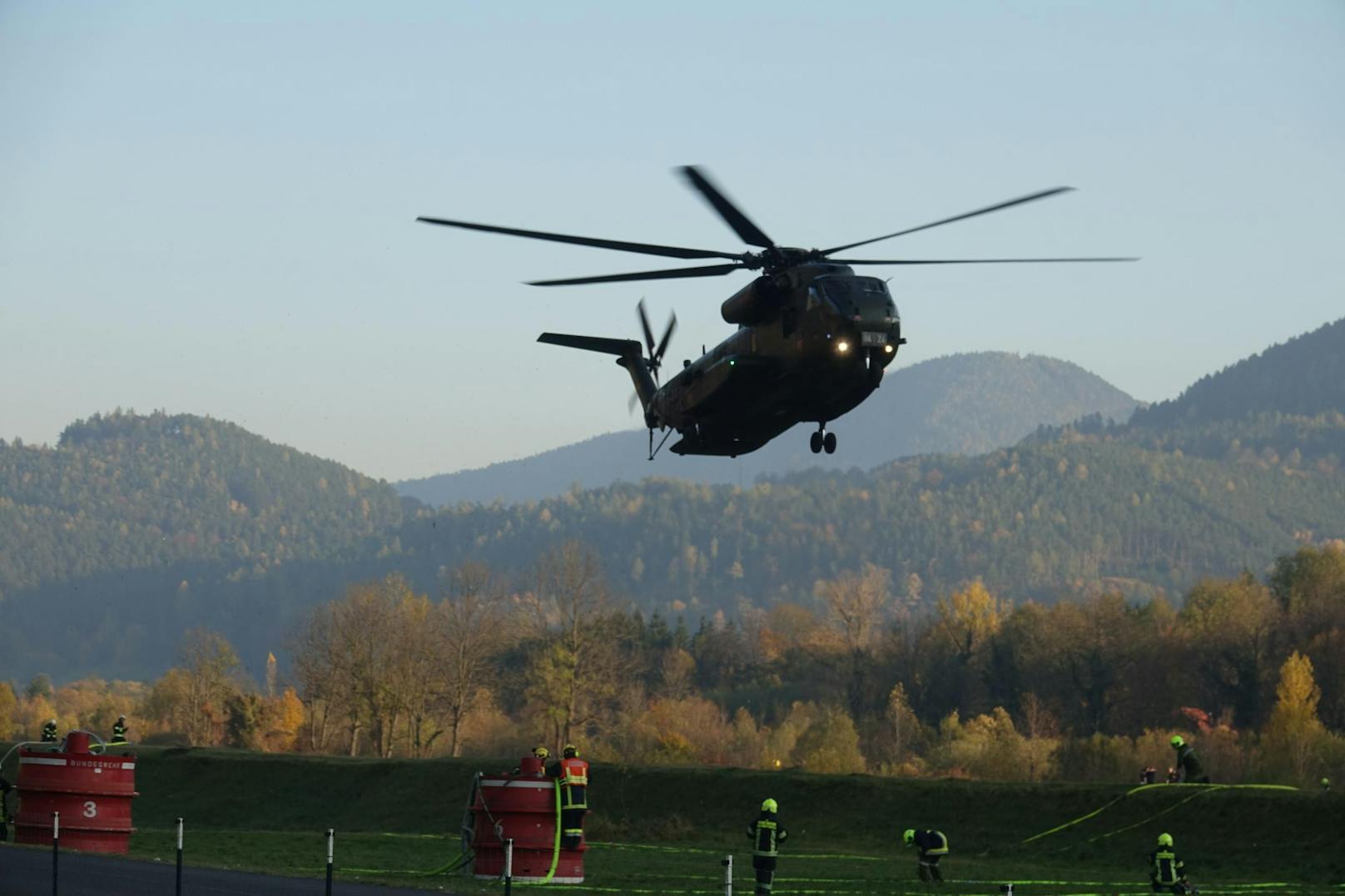 Deutsche Luftunterstützung ist eingetroffen