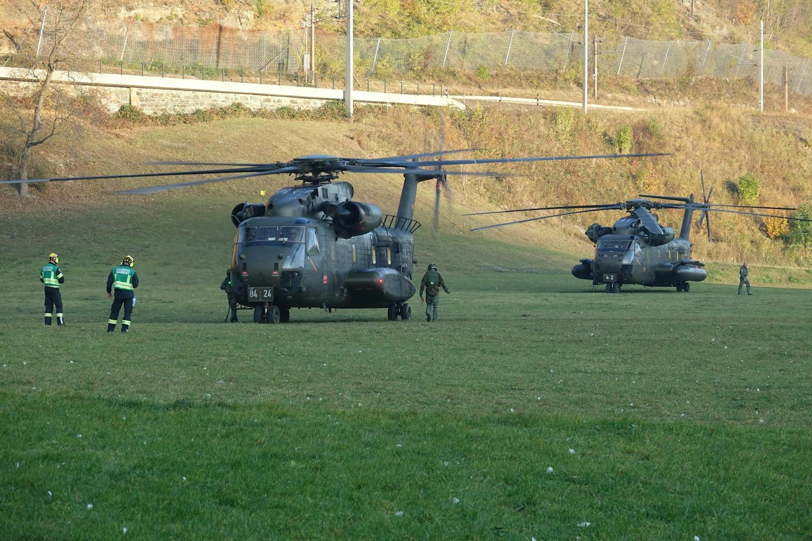 Deutsche Luftunterstützung ist eingetroffen