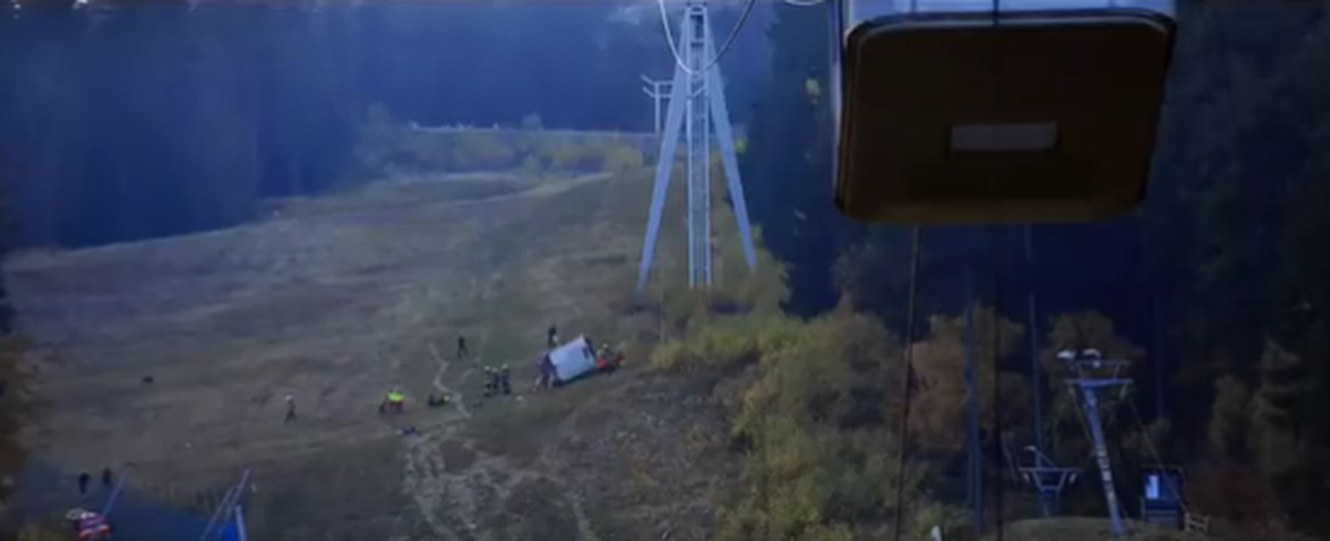 Mann stirbt bei Seilbahn-Absturz in Tschechien