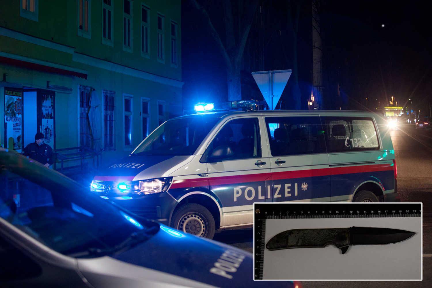 Mit diesem Messer soll der Wiener den 10-Jährigen bedroht haben.