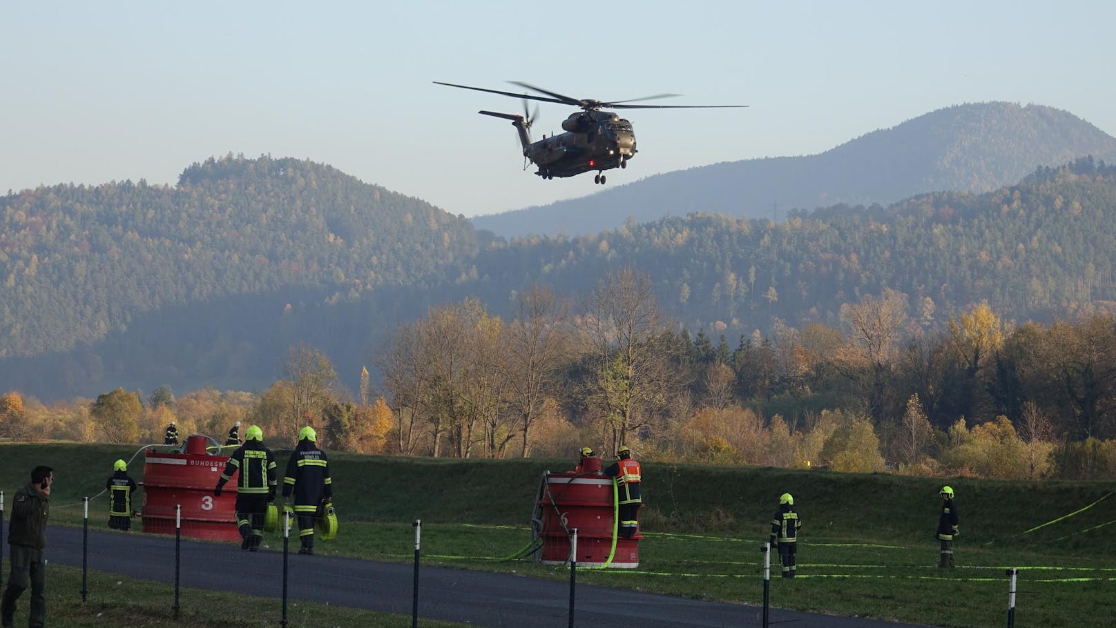 Deutsche Luftunterstützung ist eingetroffen