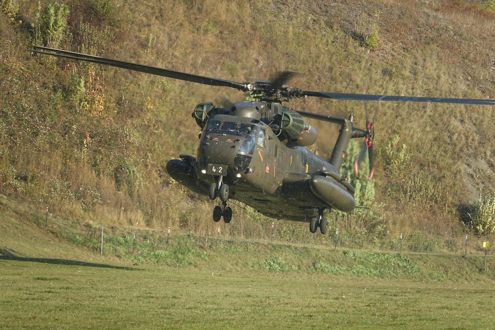 Deutsche Luftunterstützung ist eingetroffen