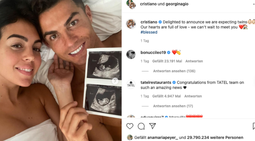 Cristiano und Georgina