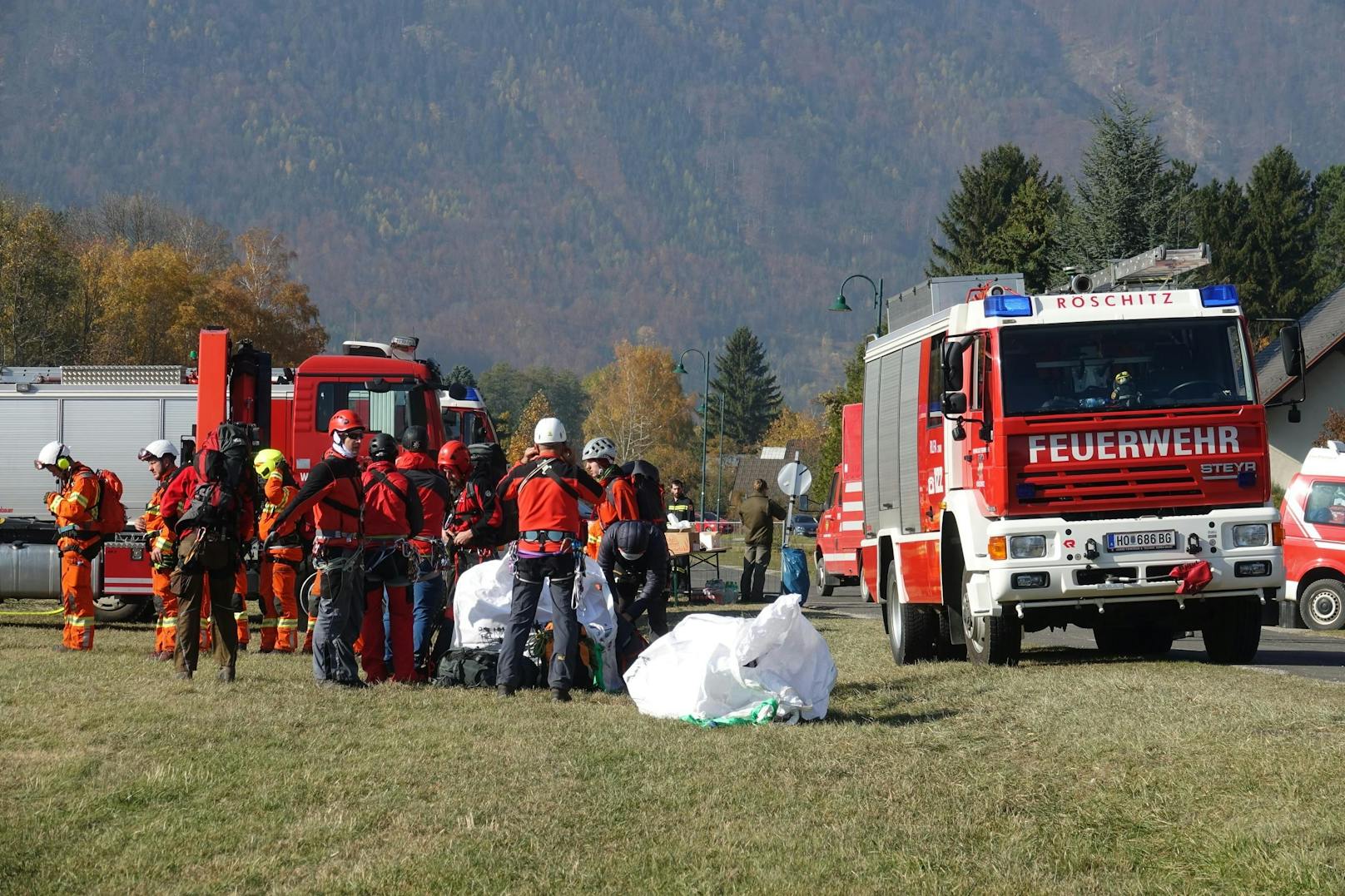 Aufnahmen vom Sonntag in Hirschwang