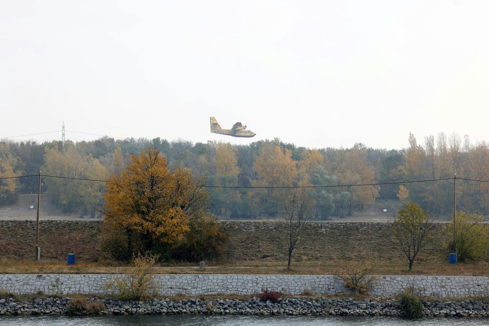 Löschflugzeug Donau