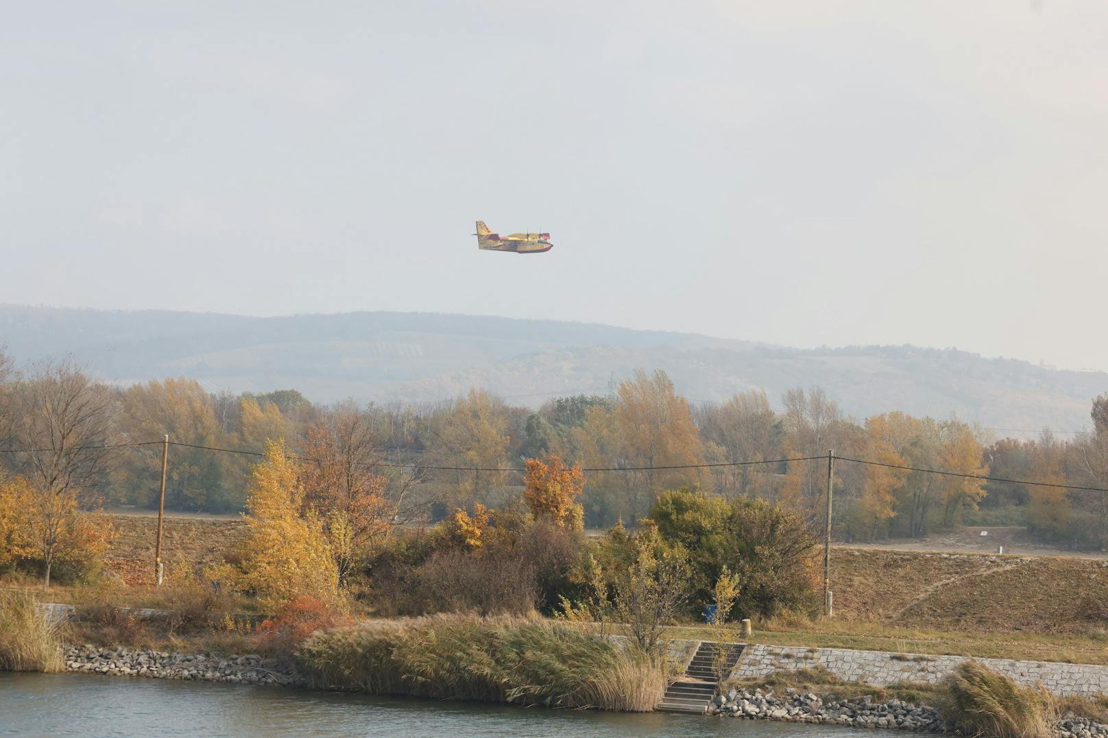 Löschflugzeug Donau