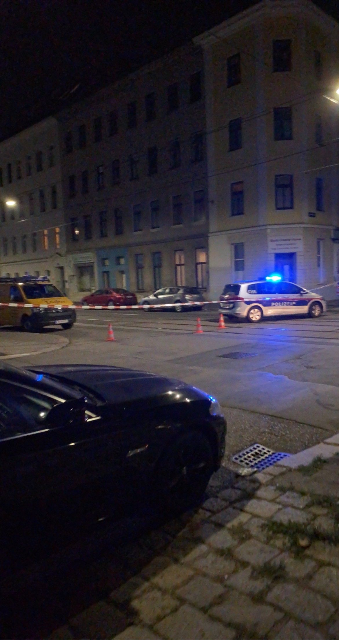 Wega-Einsatz im 16. Bezirk an Halloween.