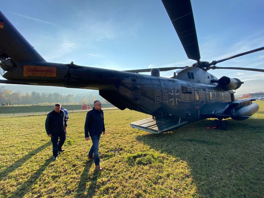 Landesvize Stephan Pernkopf machte sich vor Ort ein Bild.