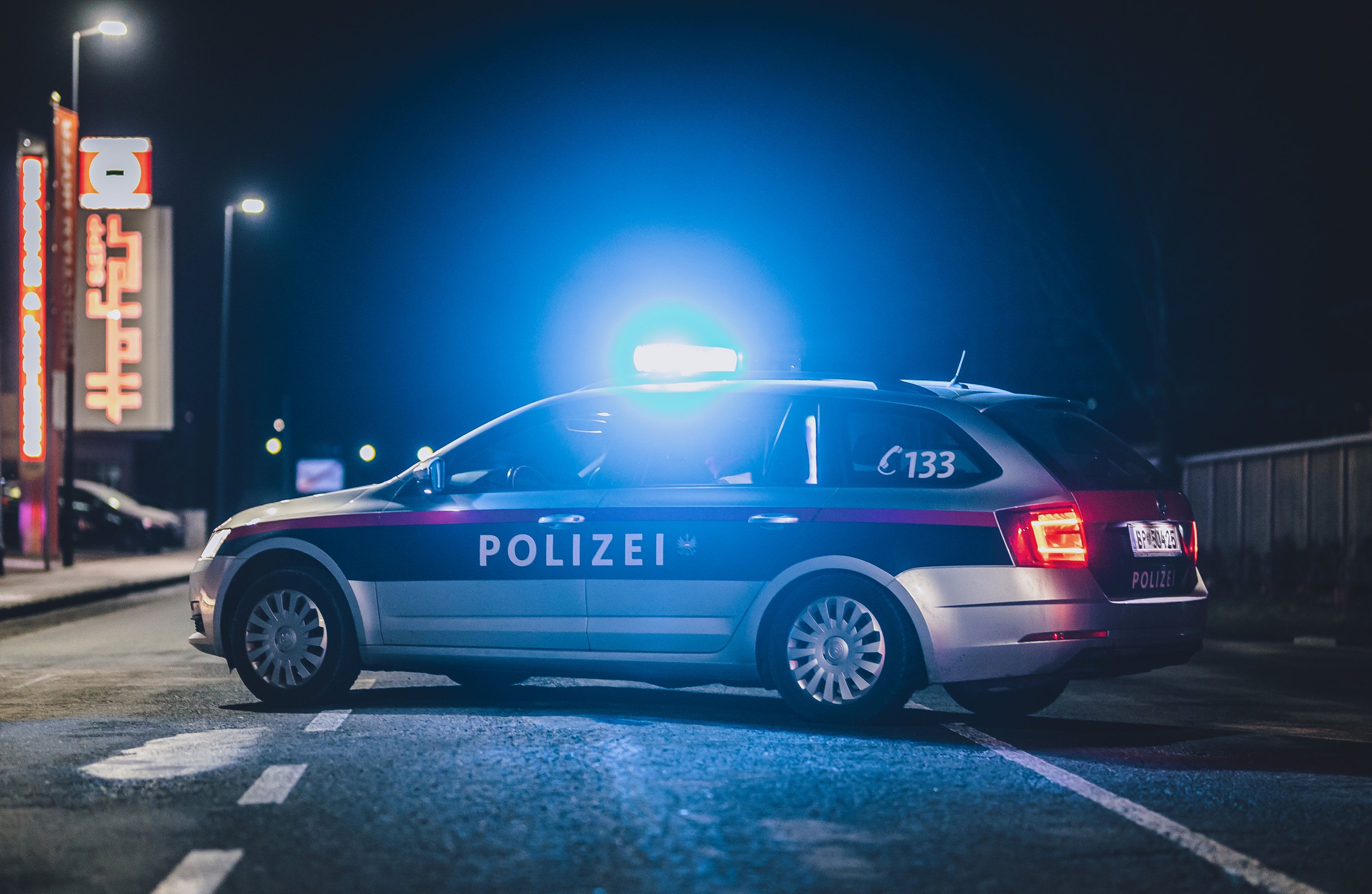 Die Polizei musste anrücken. Symbolbild