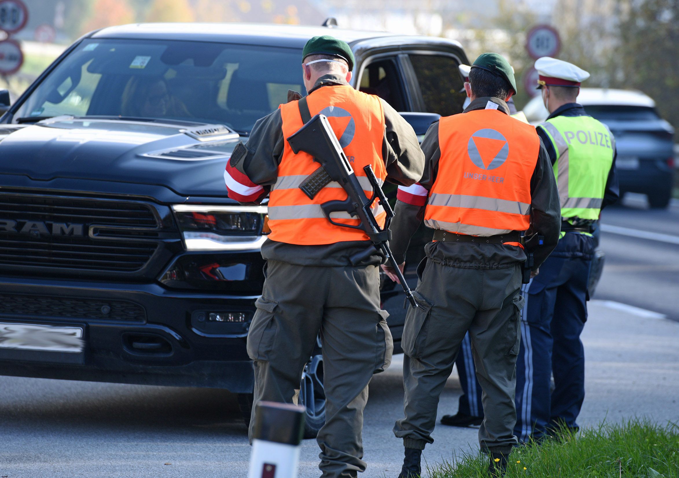 In Gmunden wird seit Samstag kontrolliert.
