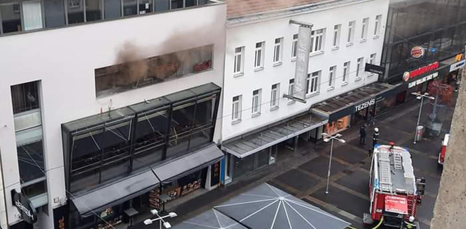 In Wien-Favoriten brannte es am Dienstag.
