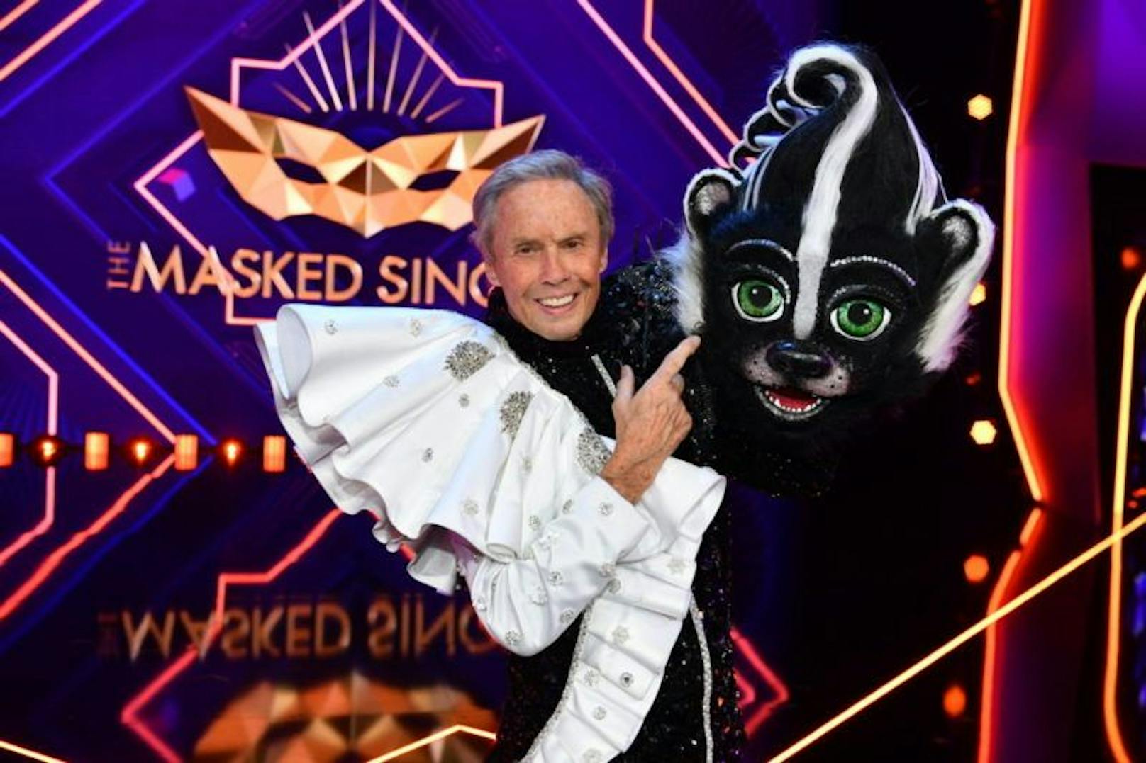 2021 war Peter Kraus das "Stinktier" in der ProSieben-Show "The Masked Singer"