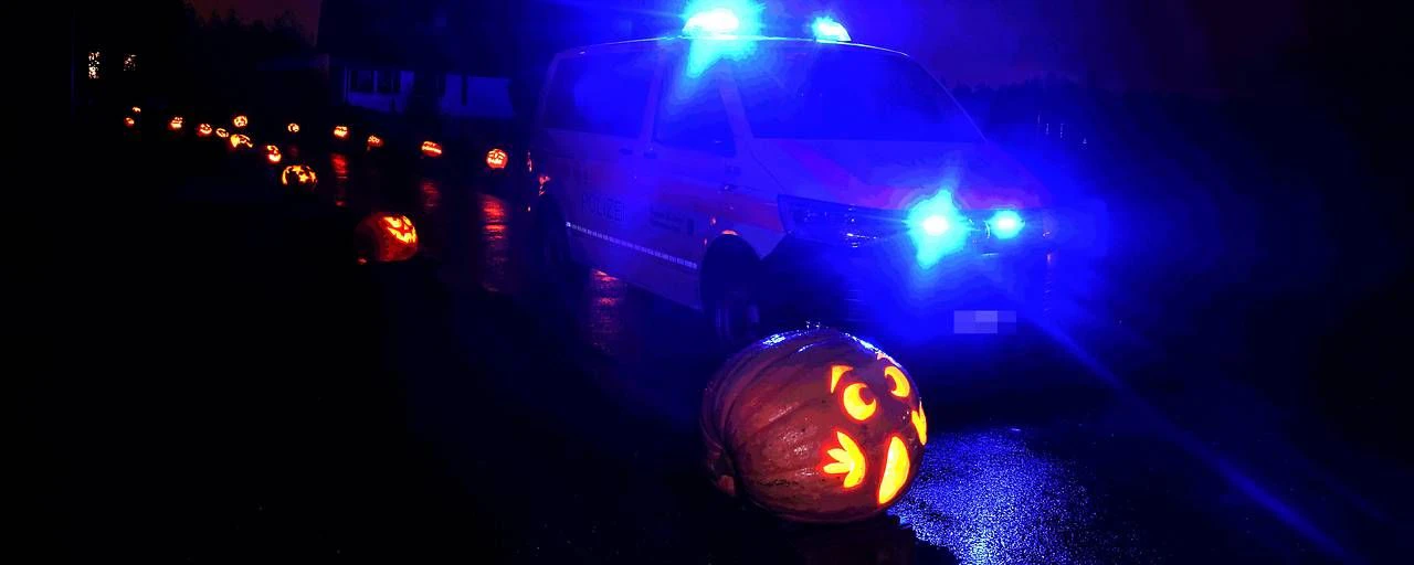 Unbekannte nutzten die Halloween-Nacht in Salzburg für mehrere Diebstähle.