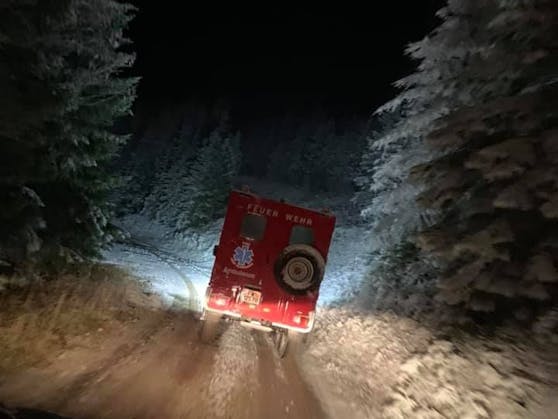 In der Nacht auf Mittwoch schneite und regnete es.