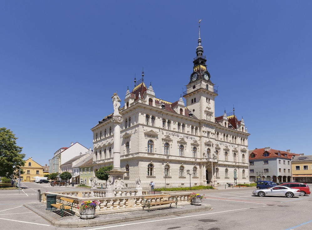 Blick auf das Rathaus von Laa an der Thaya (Archivfoto)