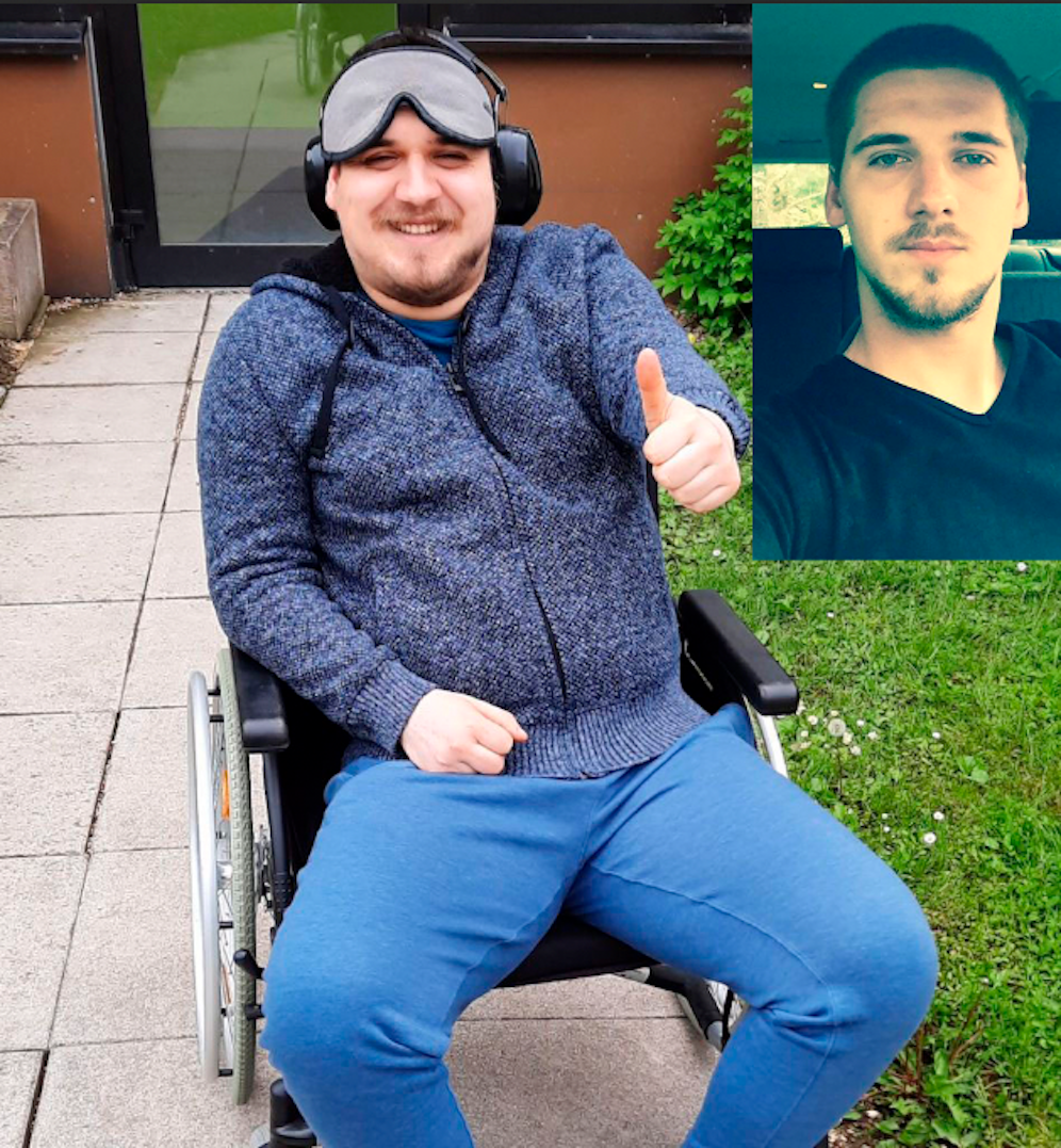 Der ehemalige Sportler Martin P. (27) leidet seit vier Jahren an ME/CFS.