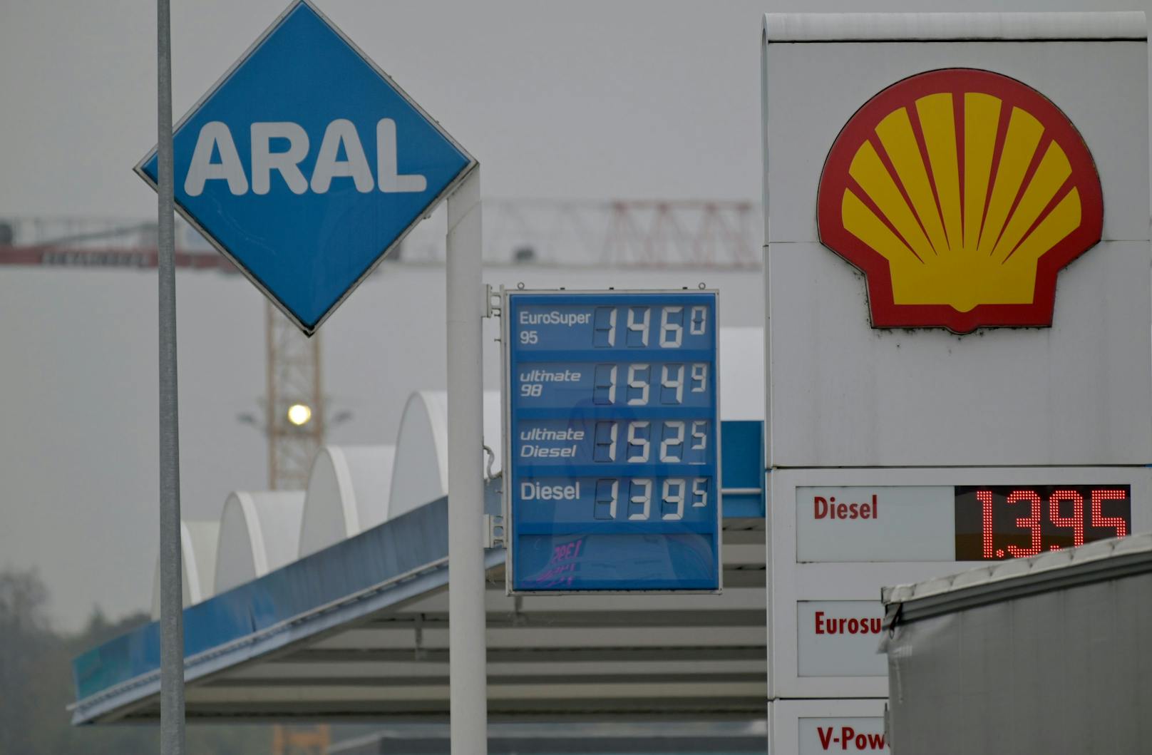 Hier ging Shell-Tankstellen am Wochenende Benzin aus