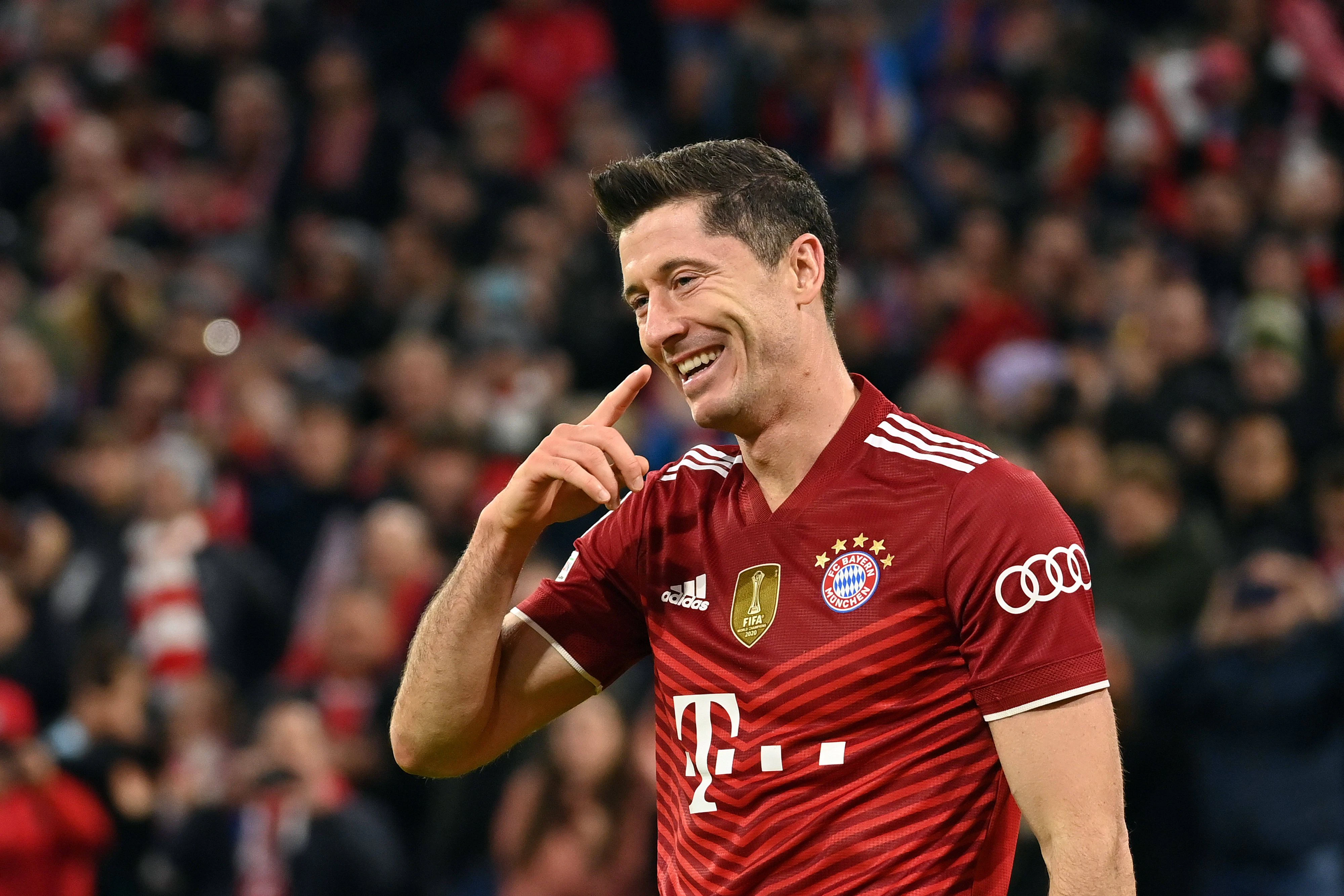 Robert Lewandowski trumpfte beim 5:2 gegen Benfica Lissabon auf. 