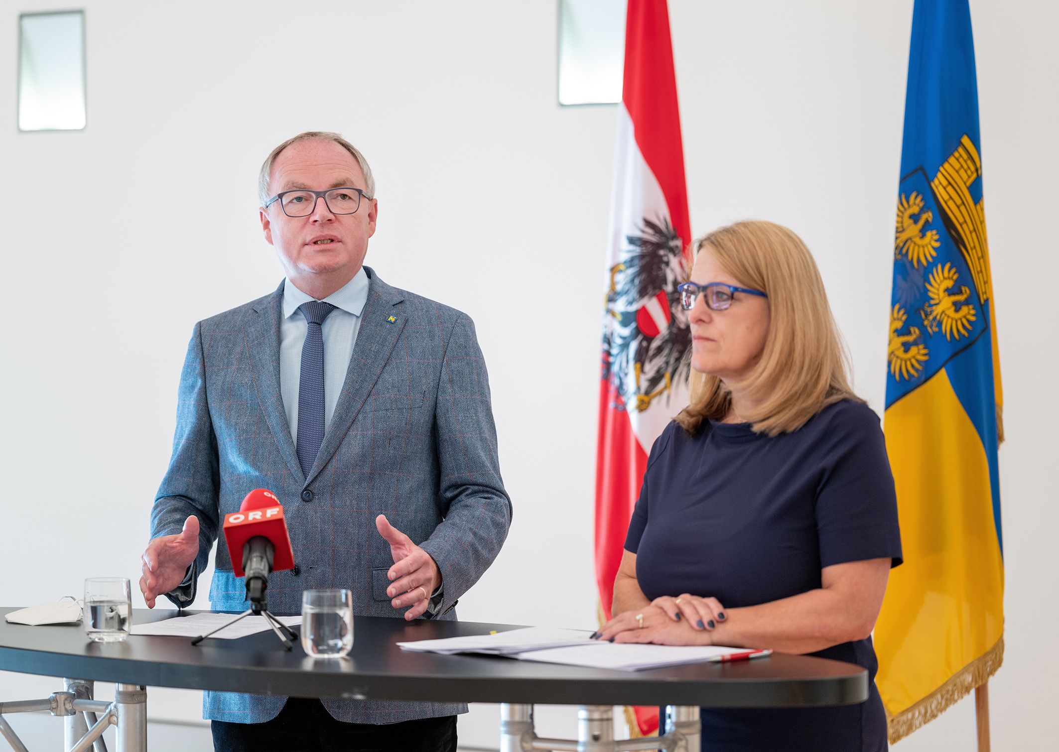 Stephan Pernkopf und Ulrike Königsberger-Ludwig