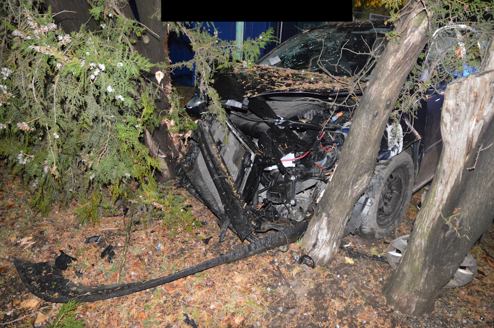 Ein 17-Jähriger ohne Schein verlor die Kontrolle über sein Auto.