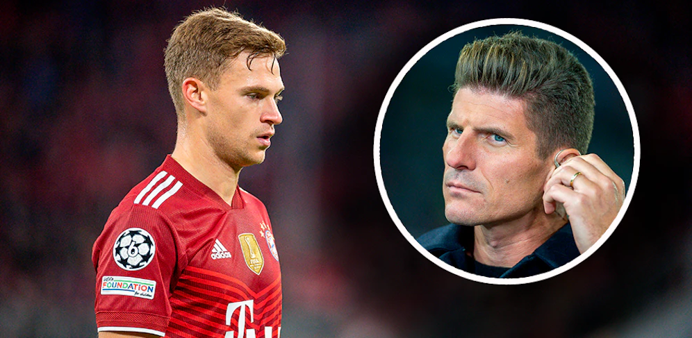 Mario Gomez geht mit Joshua Kimmich hart ins Gericht. 