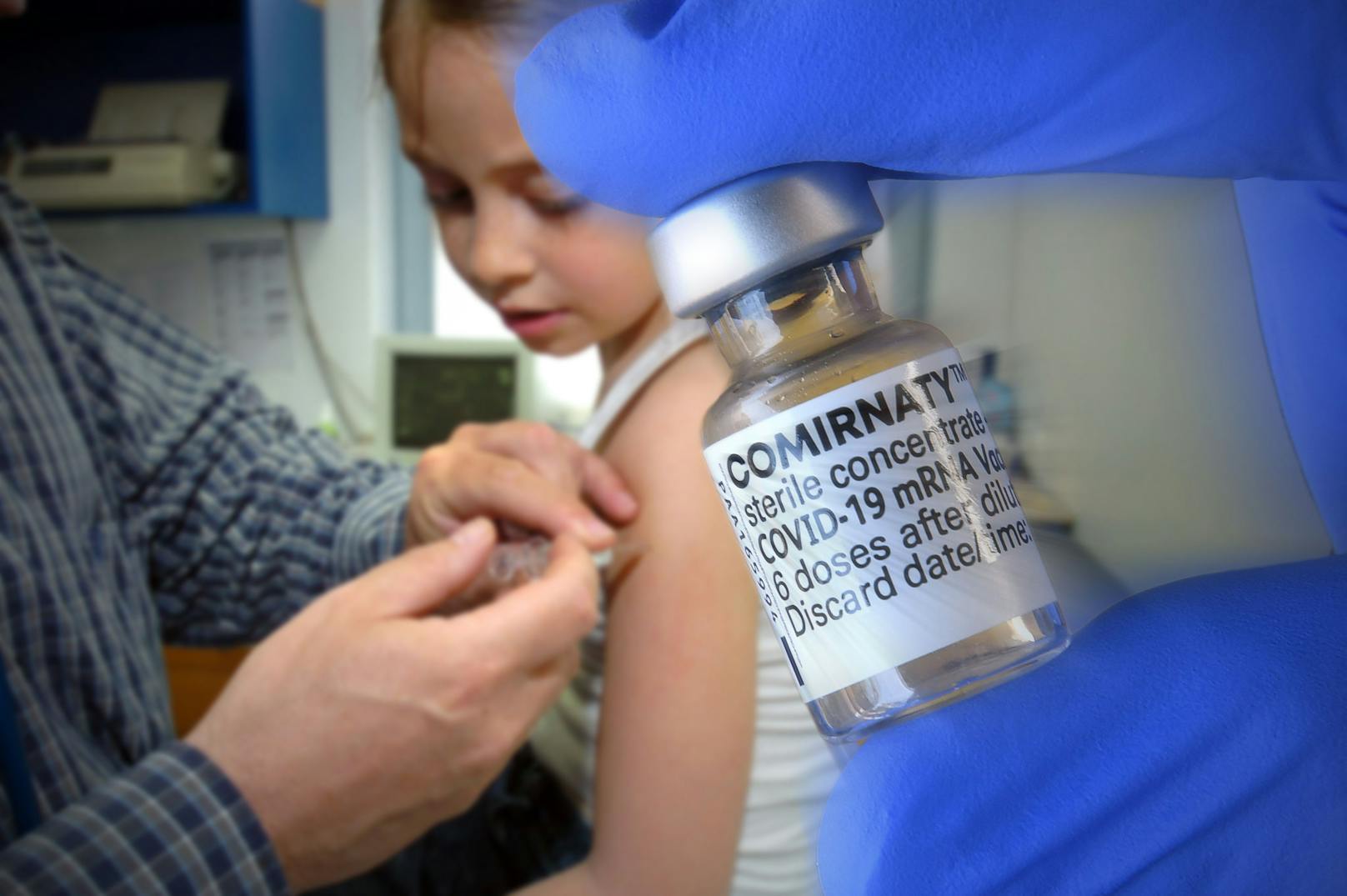 Symbolbild einer Kinderimpfung