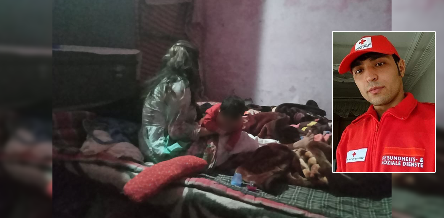 Aref und seine Familie leben nun in extrem ärmlichen Verhältnissen.