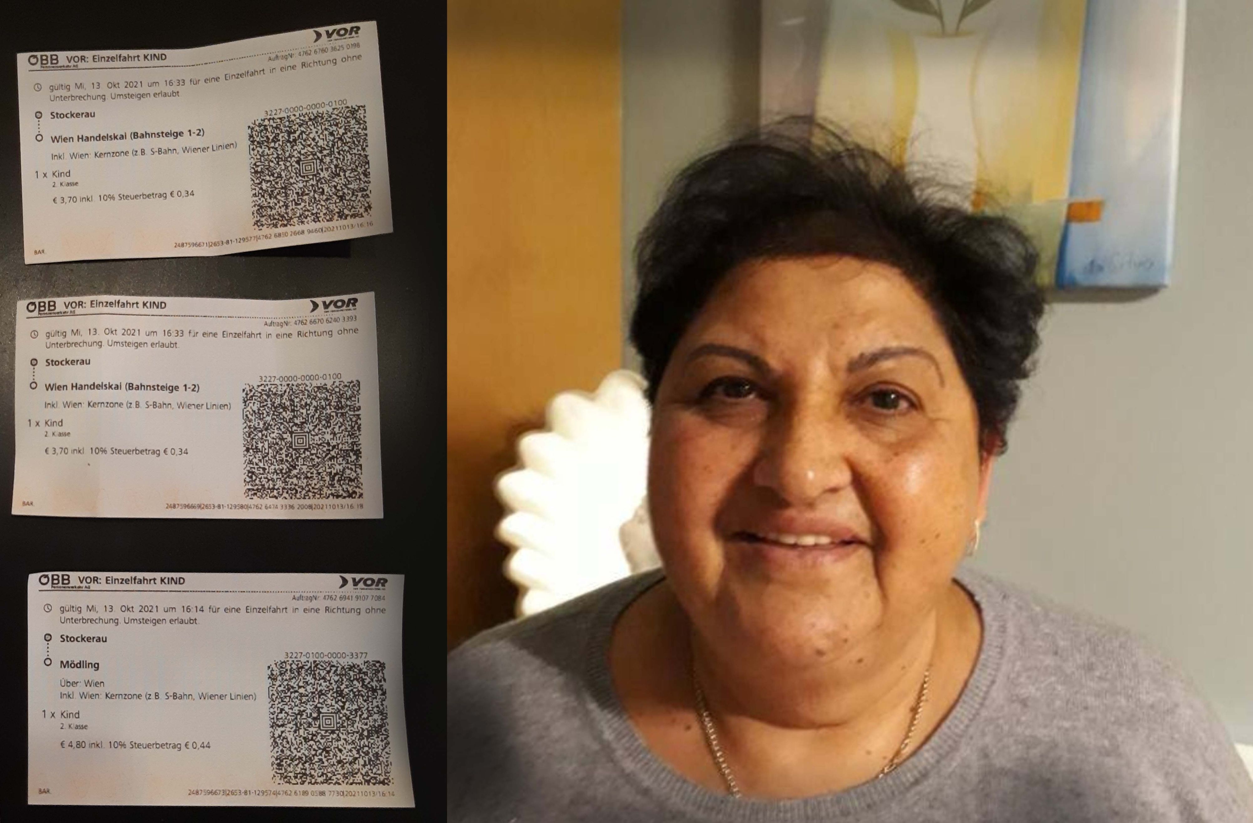 Radmila M. muss 135 Euro Strafe zahlen, weil ihr ÖBB-Ticket um 10 Cent zu günstig war.