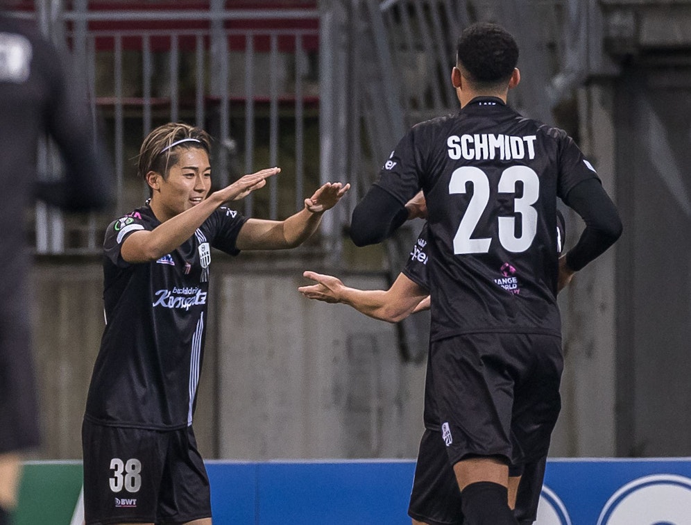 Der LASK gewinnt auch das Heimspiel gegen Alaschkert. 