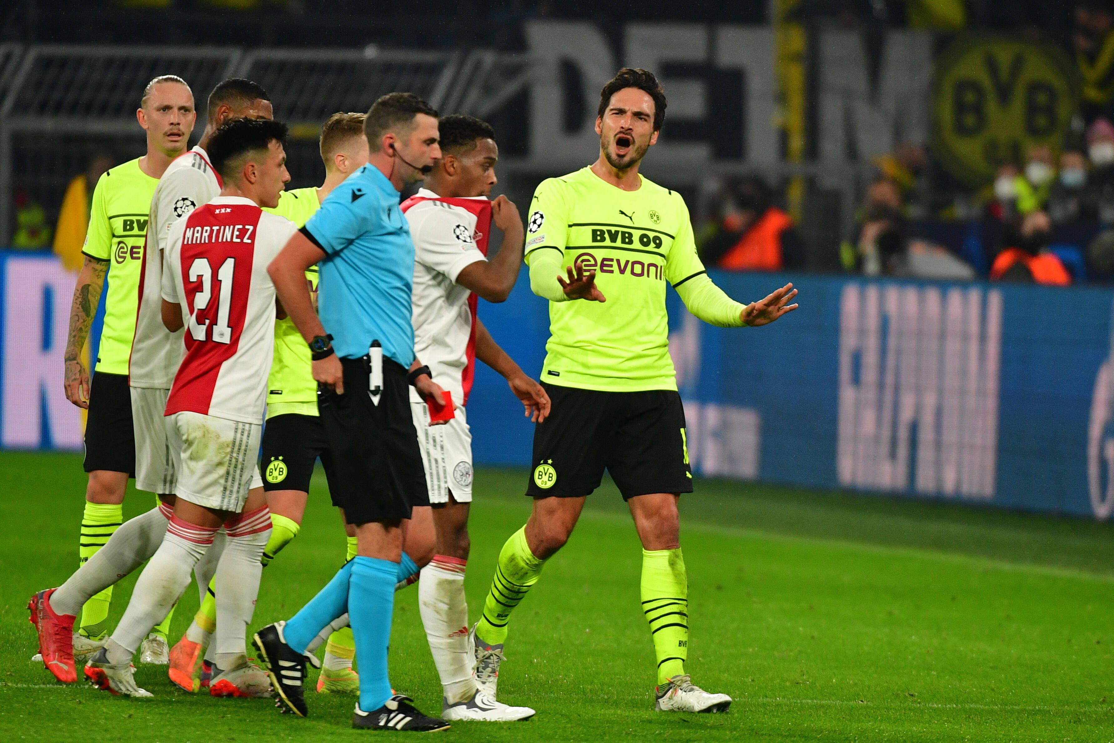 Mats Hummels ist sauer