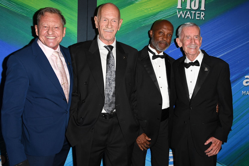 Heuer stand die amfAR-Gala ganz im Zeichen von TikTok und Designer Jeremy Scott. Am Bild sind hier 