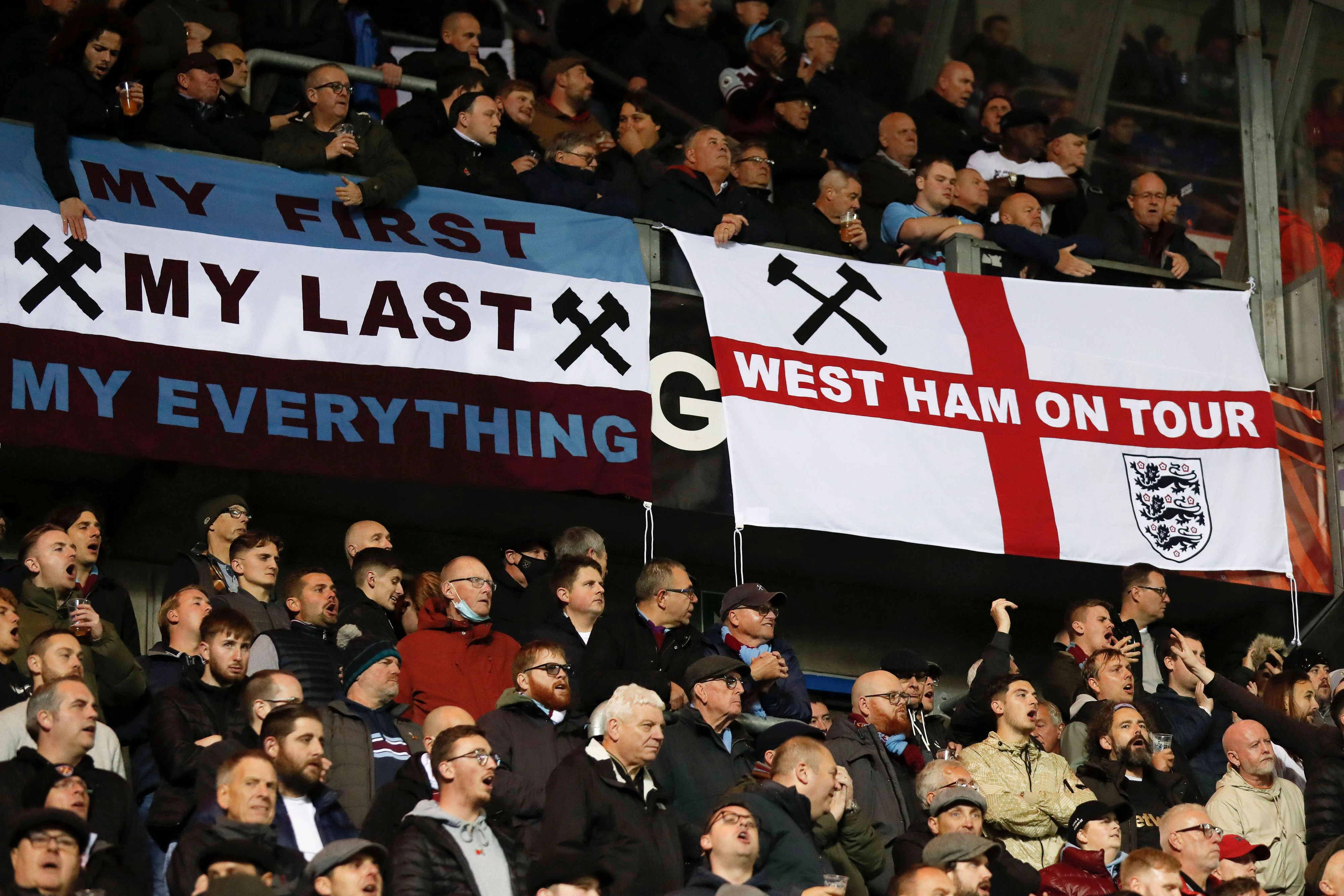 Ein West-Ham-Fan verlor seinen Finger beim Torjubel. 