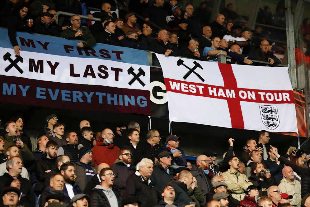 Ein West-Ham-Fan verlor seinen Finger beim Torjubel. 