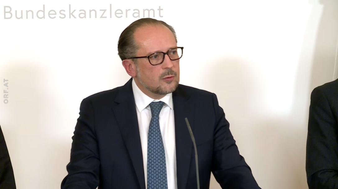 Bundeskanzler Alexander Schallenberg verkündete die Eckpunkte der neuen Corona-Regeln.