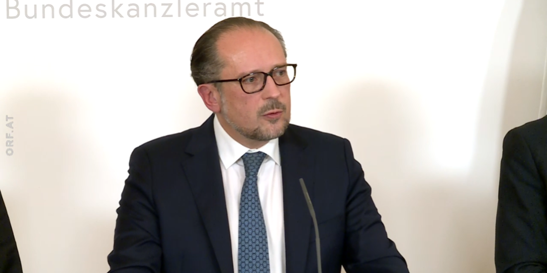 Bundeskanzler Alexander Schallenberg verkündete die Eckpunkte der neuen Corona-Regeln.