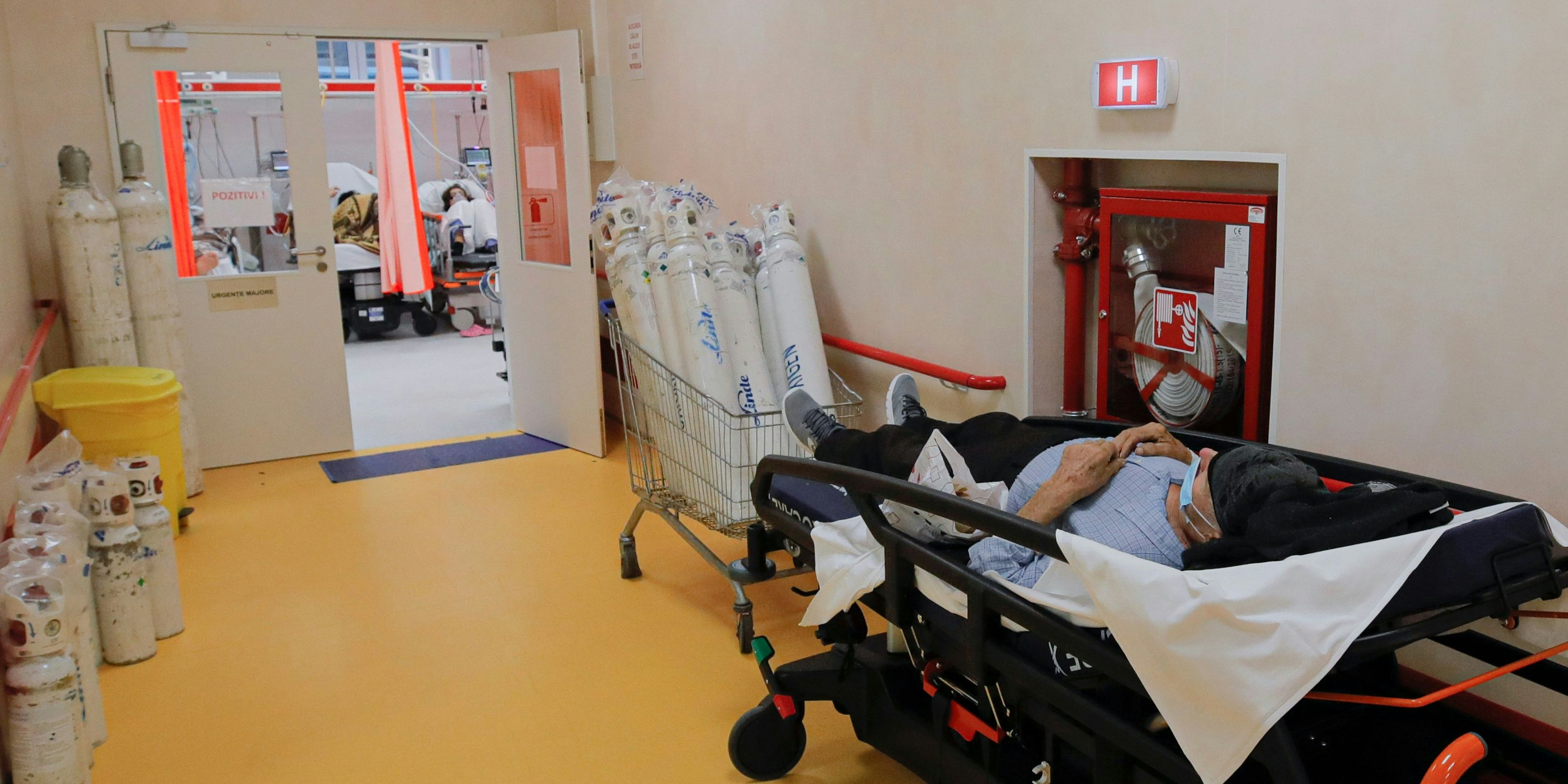 In den Krankenhäusern könnte es bald knapp werden, wenn es weitergeht wie bisher. (Symbolbild)