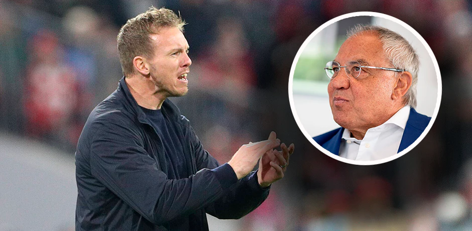 Julian Nagelsmann kontert Felix Magath. 