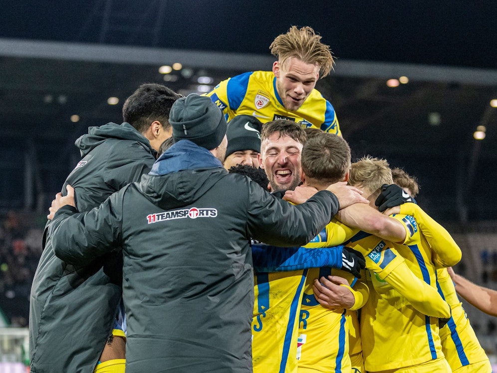 St. Pölten gewinnt bei Wacker Innsbruck. 