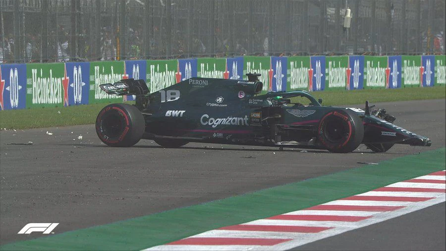 Lance Stroll flog im ersten Qualifying-Abschnitt ab. 
