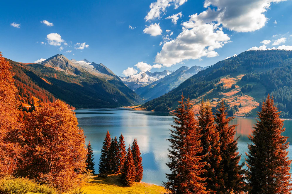 Es steht ein schönes Herbstwochenende bevor.
