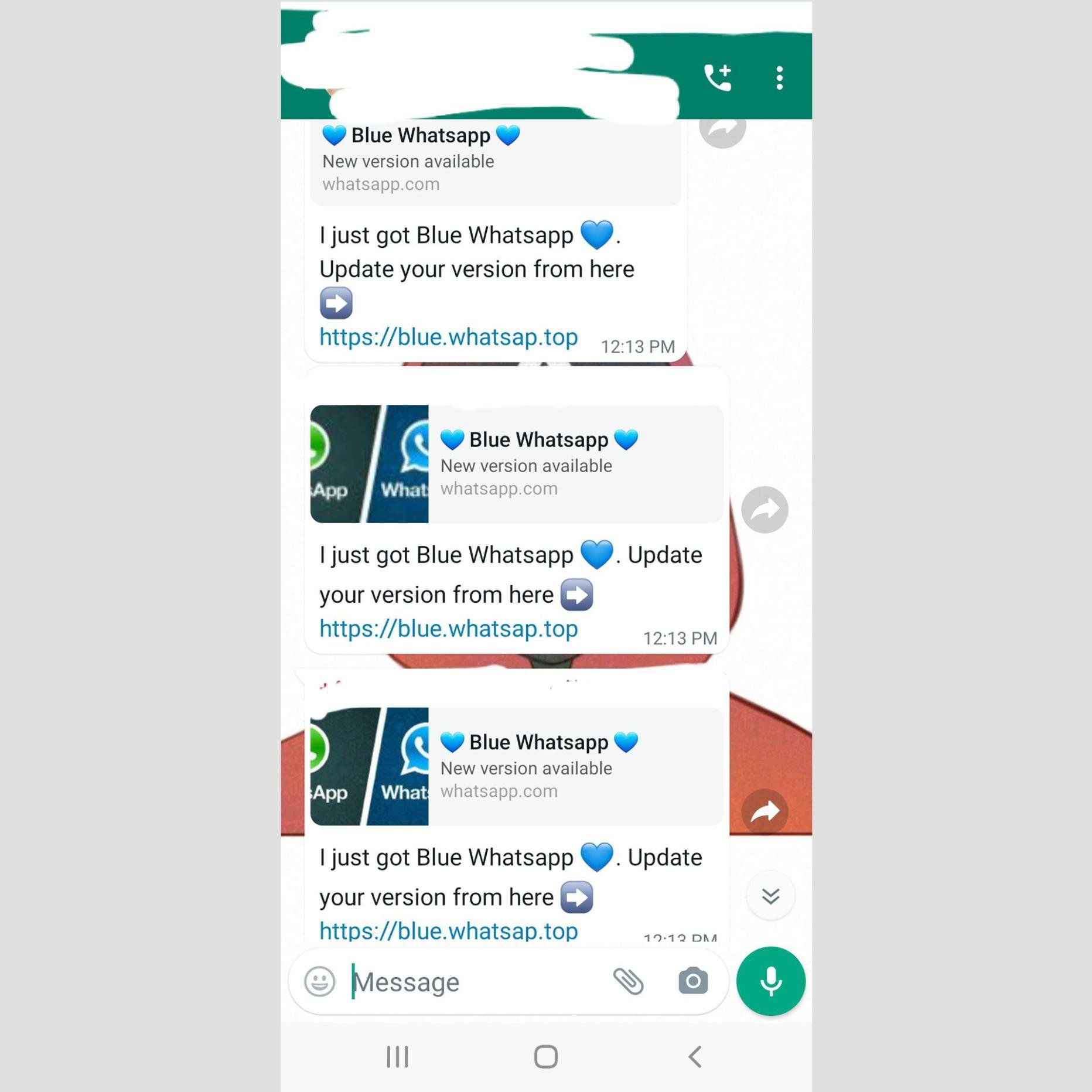 So sehen die Spam-Nachrichten aus