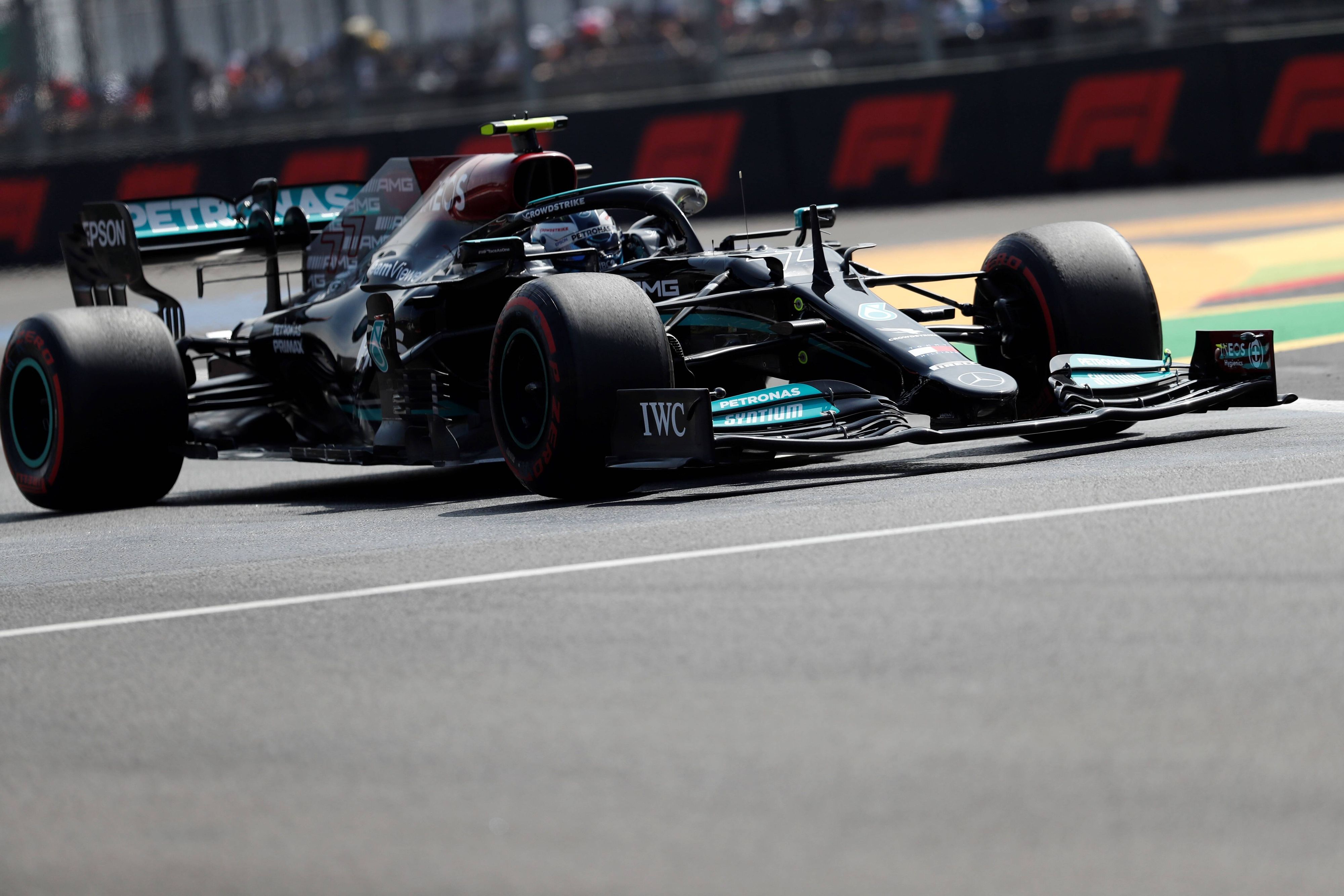 Valtteri Bottas rast zur Pole. 