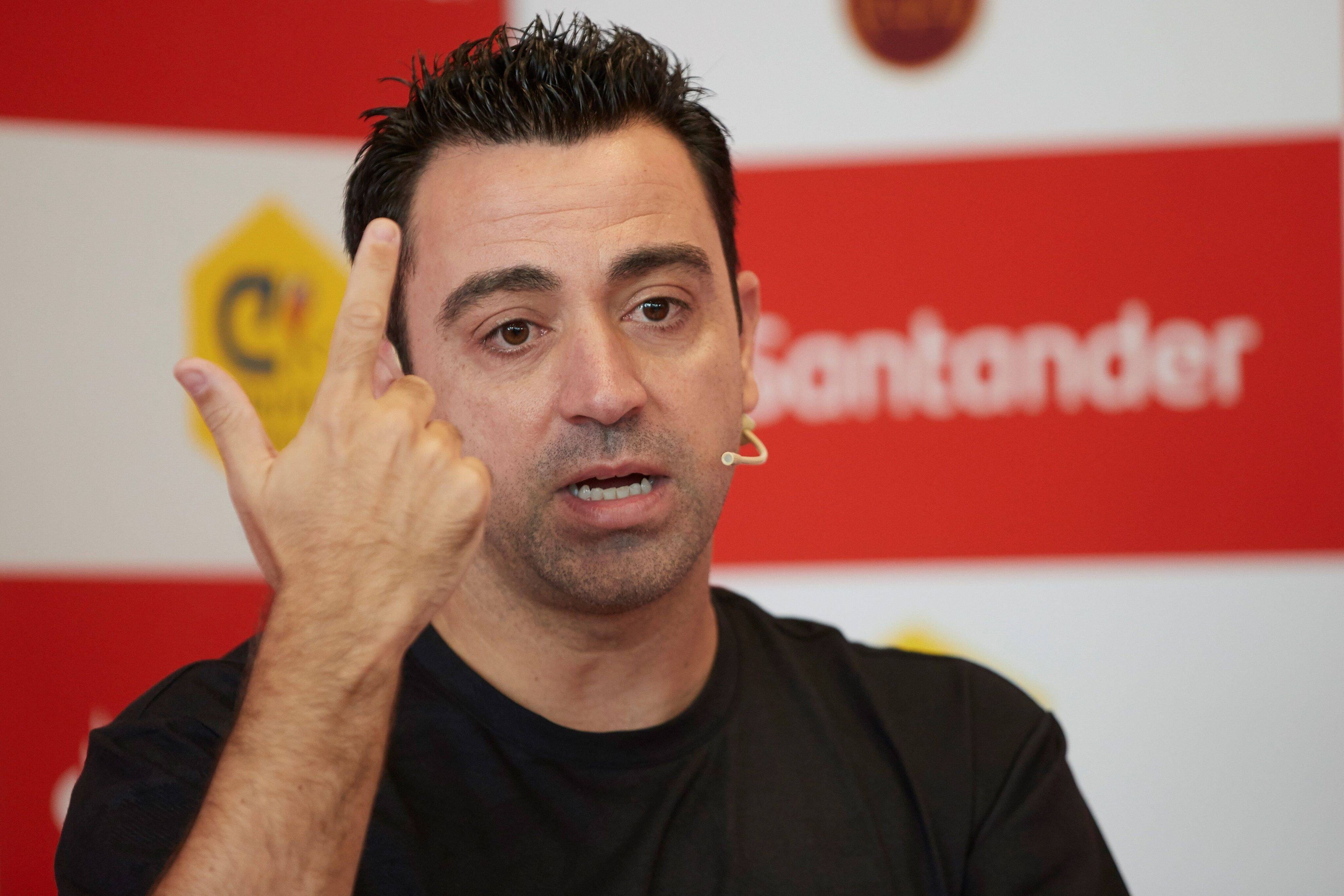 Xavi Hernandez enthüllt seine erste Amtshandlung. 